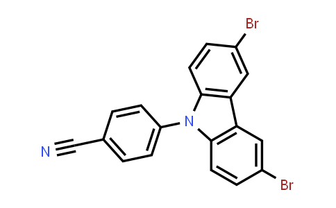 MC830426 | 373389-97-0 | 4-(3,6-Dibromo-9H-carbazol-9-yl)benzonitrile