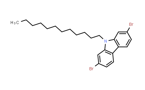 544436-47-7 | 2,7-Dibromo-9-dodecyl-9H-carbazole