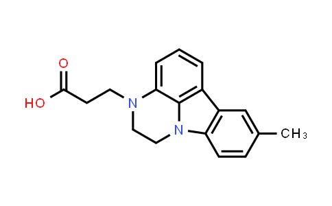 352548-44-8 | 3-(8-Methyl-1,2-dihydro-3H-pyrazino[3,2,1-jk]carbazol-3-yl)propanoic acid