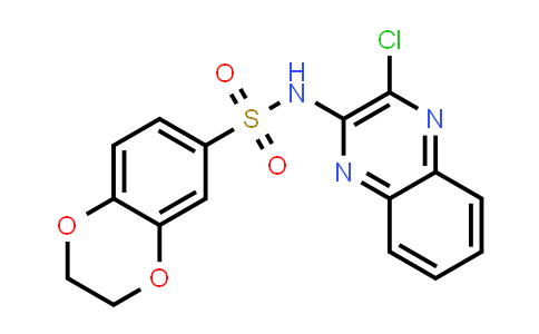 MC830555 | 522628-94-0 | N-(3-chloroquinoxalin-2-yl)-2,3-dihydrobenzo[b][1,4]dioxine-6-sulfonamide