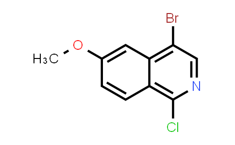 MC830592 | 1409964-75-5 | 4-Bromo-1-chloro-6-methoxyisoquinoline