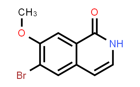 758710-73-5 | 6-溴-7-甲氧基异喹啉-1(2H)-酮