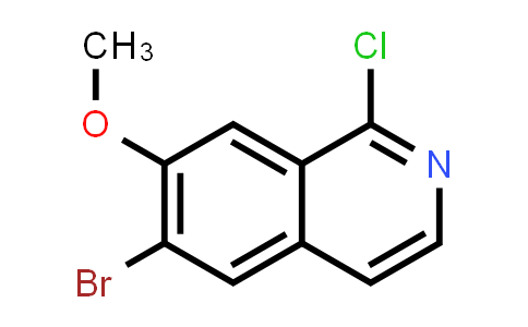 758710-74-6 | 6-Bromo-1-chloro-7-methoxyisoquinoline