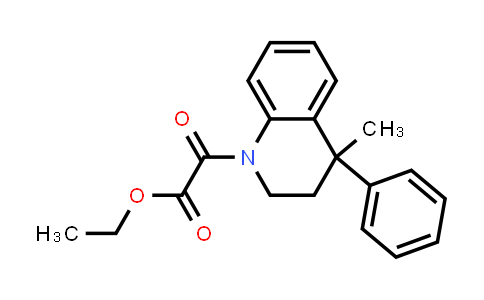 1306738-90-8 | Ethyl 2-(4-methyl-4-phenyl-3,4-dihydroquinolin-1(2H)-yl)-2-oxoacetate