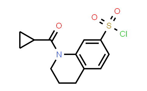 1315368-33-2 | 1-(Cyclopropanecarbonyl)-1,2,3,4-tetrahydroquinoline-7-sulfonyl chloride