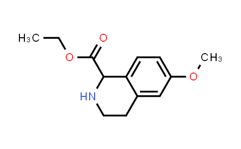 1260639-89-1 | Ethyl 6-methoxy-1,2,3,4-tetrahydroisoquinoline-1-carboxylate