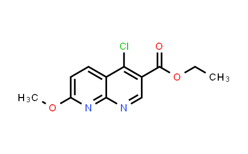 MC830839 | 2636814-66-7 | Ethyl 4-chloro-7-methoxy-1,8-naphthyridine-3-carboxylate