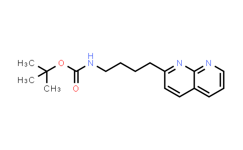 380382-82-1 | tert-Butyl (4-(1,8-naphthyridin-2-yl)butyl)carbamate