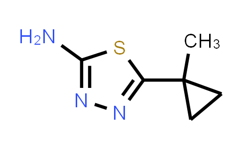 908269-41-0 | 5-(1-Methylcyclopropyl)-1,3,4-thiadiazol-2-amine
