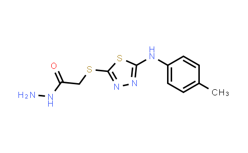 52494-24-3 | 2-({5-[(4-methylphenyl)amino]-1,3,4-thiadiazol-2-yl}sulfanyl)acetohydrazide