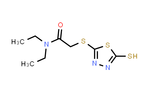790725-73-4 | n,n-Diethyl-2-[(5-sulfanyl-1,3,4-thiadiazol-2-yl)sulfanyl]acetamide