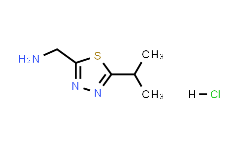 1228880-15-6 | [5-(propan-2-yl)-1,3,4-thiadiazol-2-yl]methanamine hydrochloride