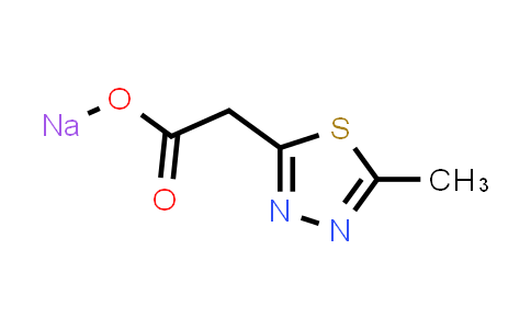 1909316-87-5 | 2-(5-甲基-1,3,4-噻二唑-2-基)乙酸钠