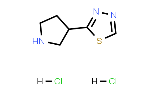 2416231-41-7 | 2-(吡咯烷-3-基)-1,3,4-噻二唑盐酸盐