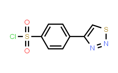 499771-00-5 | 4-(1,2,3-噻二唑-4-基)苯磺酰氯