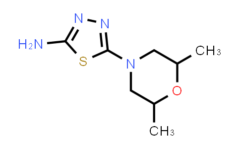 923682-98-8 | 5-(2,6-Dimethylmorpholino)-1,3,4-thiadiazol-2-amine