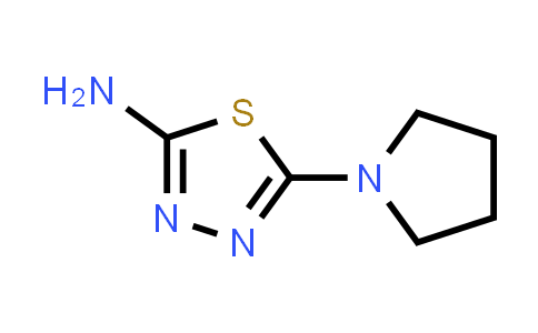 71125-45-6 | 5-(Pyrrolidin-1-yl)-1,3,4-thiadiazol-2-amine