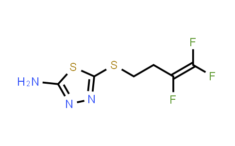 145070-01-5 | 5-((3,4,4-三氟丁-3-烯-1-基)硫代)-1,3,4-噻二唑-2-胺