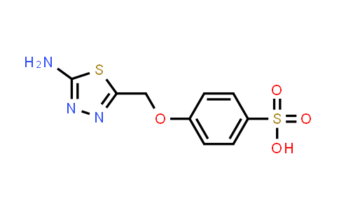 952959-27-2 | 4-((5-Amino-1,3,4-thiadiazol-2-yl)methoxy)benzenesulfonic acid