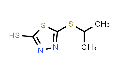 62868-67-1 | 5-(异丙基硫代)-1,3,4-噻二唑-2-硫醇