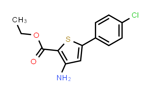 CAS No. 91076-94-7, Ethyl 3-amino-5-(4-chlorophenyl)thiophene-2-carboxylate