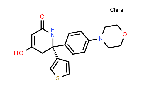 CAS No. 2346524-32-9, (R)-4-hydroxy-6-(4-morpholinophenyl)-6-(thiophen-3-yl)-5,6-dihydropyridin-2(1H)-one