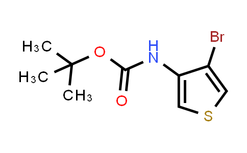 CAS No. 119485-57-3, tert-Butyl (4-bromothiophen-3-yl)carbamate