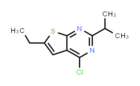 502649-07-2 | 4-Chloro-6-ethyl-2-isopropylthieno[2,3-d]pyrimidine