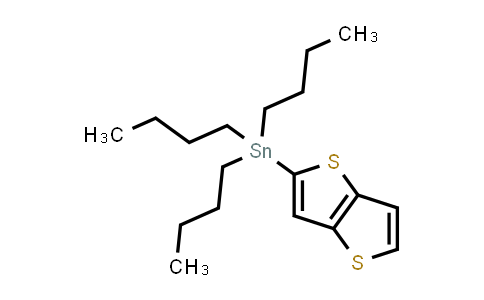 CAS No. 160032-41-7, 三丁基（噻吩[3,2-b]噻吩-2-基）锡