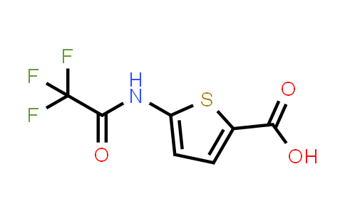 CAS No. 1182741-45-2, 5-(2,2,2-三氟乙酰氨基)噻吩-2-羧酸