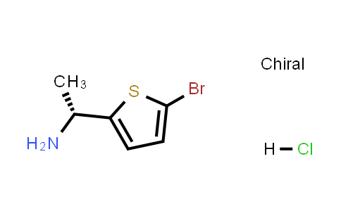 CAS No. 1807938-01-7, (R)-1-(5-Bromothiophen-2-yl)ethan-1-amine hydrochloride