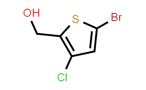CAS No. 1694626-90-8, (5-Bromo-3-chlorothiophen-2-yl)methanol
