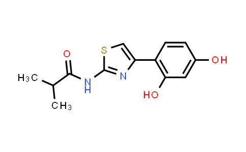 MC831052 | 1428450-95-6 | N-(4-(2,4-Dihydroxyphenyl)thiazol-2-yl)isobutyramide