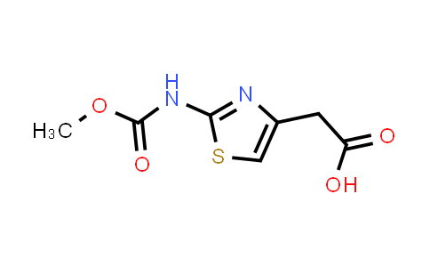 MC831059 | 202408-26-2 | 2-(2-((Methoxycarbonyl)amino)thiazol-4-yl)acetic acid
