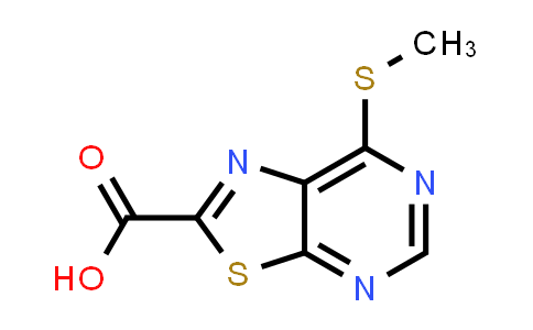 MC831071 | 871231-24-2 | 7-(甲硫基)噻唑并[5,4-d]嘧啶-2-羧酸