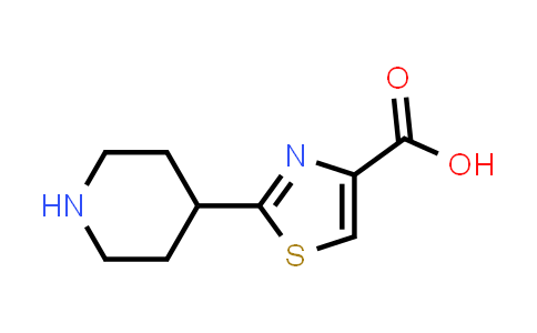 1181645-69-1 | 2-(Piperidin-4-yl)thiazole-4-carboxylic acid