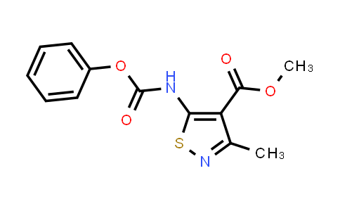 744973-72-6 | Methyl 3-methyl-5-((phenoxycarbonyl)amino)isothiazole-4-carboxylate