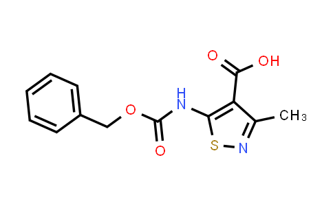 DY831180 | 1184766-78-6 | 5-(((苄氧基)羰基)氨基)-3-甲基异噻唑-4-羧酸