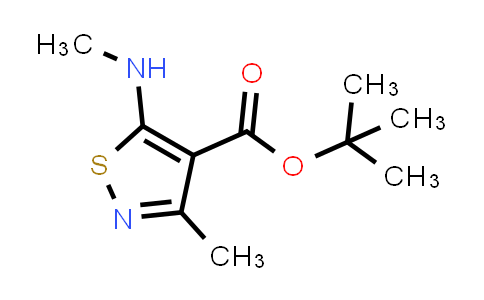 DY831181 | 1539717-82-2 | 3-甲基-5-(甲基氨基)异噻唑-4-羧酸叔丁酯