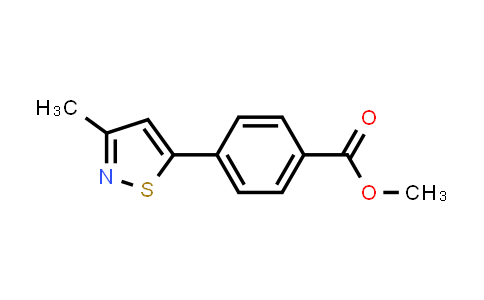 39101-02-5 | 4-(3-甲基异噻唑-5-基)苯甲酸甲酯