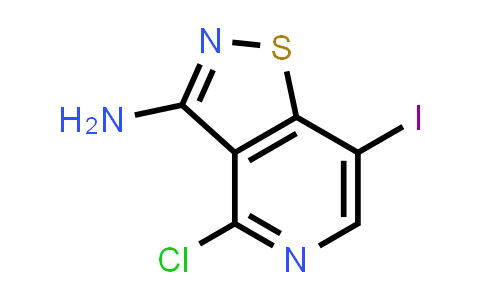 CAS No. 2415255-75-1, 4-氯-7-碘异噻唑并[4,5-c]吡啶-3-胺