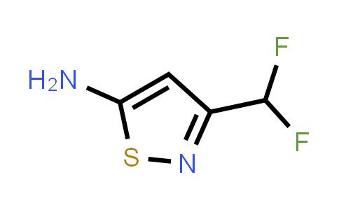 CAS No. 2270872-91-6, 3-(二氟甲基)异噻唑-5-胺