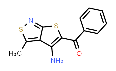 MC831223 | 343372-93-0 | (4-氨基-3-甲基噻吩并[2,3-c]异噻唑-5-基)(苯基)甲酮