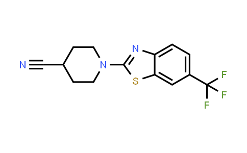 CAS No. 928027-39-8, 1-(6-(三氟甲基)苯并[d]噻唑-2-基)哌啶-4-碳腈