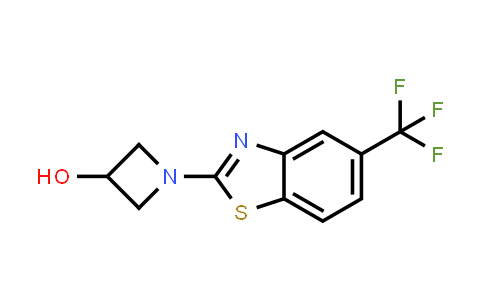 DY831240 | 1384807-90-2 | 1-(5-(三氟甲基)苯并噻唑-2-基)氮杂环-3-醇