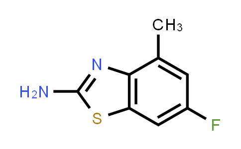 CAS No. 946612-95-9, 6-氟-4-甲基苯并[d]噻唑-2-胺