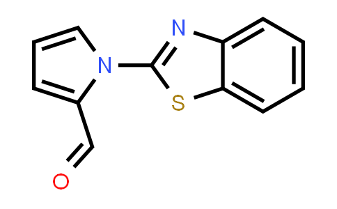 CAS No. 383135-58-8, 1-(1,3-苯并噻唑-2-基)-1H-吡咯-2-甲醛