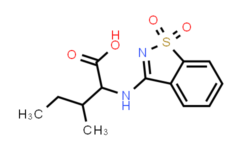 DY831280 | 1396979-66-0 | 2-((1,1-Dioxidobenzo[d]isothiazol-3-yl)amino)-3-methylpentanoic acid
