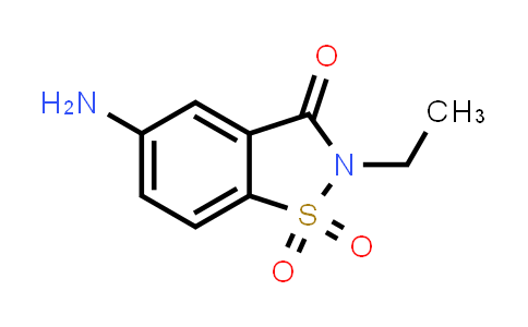 DY831281 | 55798-31-7 | 5-Amino-2-ethylbenzo[d]isothiazol-3(2h)-one 1,1-dioxide