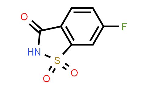 DY831282 | 384-45-2 | 6-Fluorobenzo[d]isothiazol-3(2H)-one 1,1-dioxide